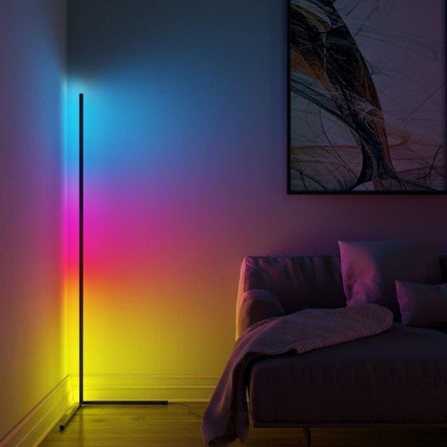 RGB floor lamp LED lighting with modes, lamp